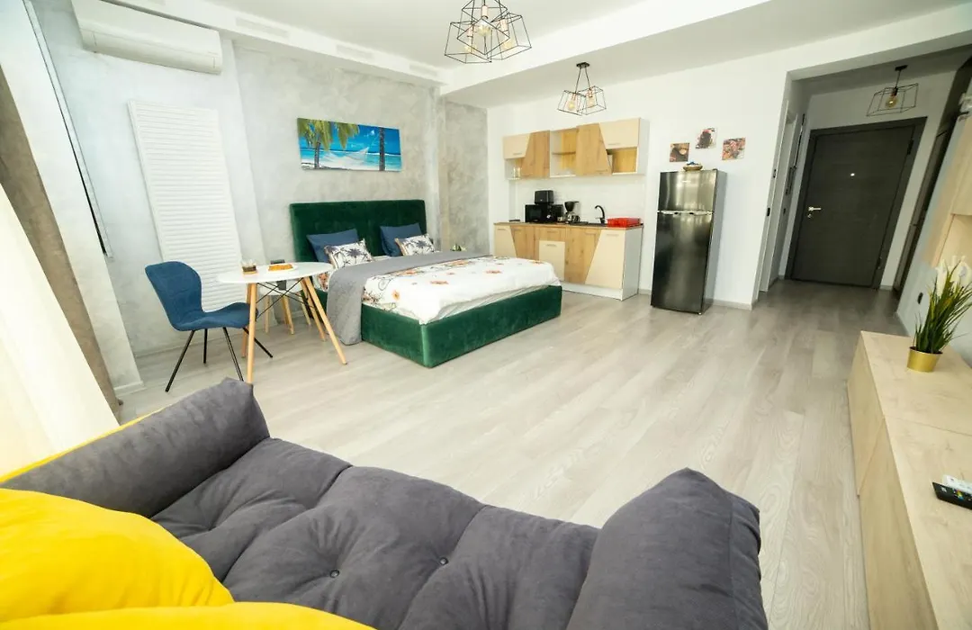 Studio 60 By The Beach Mamaia, Free Parking Casa Del Mar-1