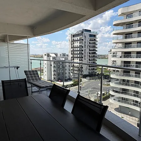 Studio Casa del Mar, Mamaia Nord, cu vedere la mare&lac-3