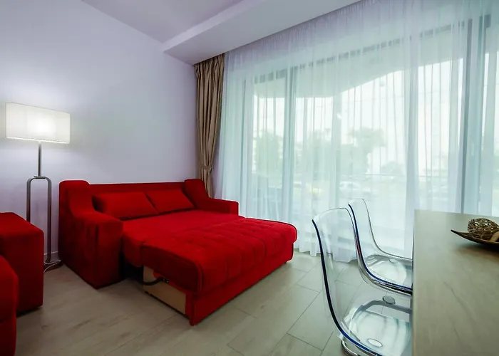 Red Luxury Lake On