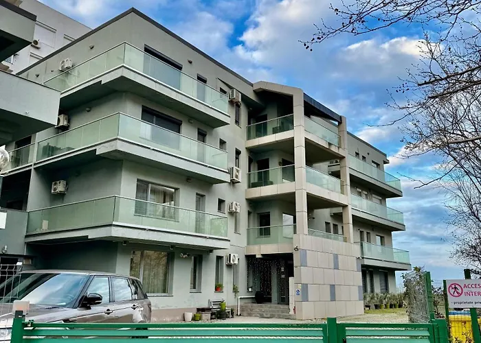 Aqua Vista Aruba Mamaia Apartament Vedere Frontală la Mare - Parcare Privată
