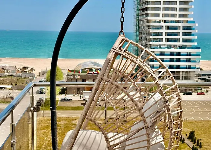 Aqua Vista NUBA - Vedere Top la Mare si Lac - Apartament 2 Camere Summerland - Mamaia