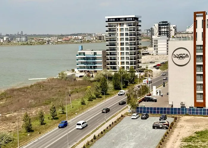Aqua Vista NUBA - Vedere Top la Mare si Lac - Apartament 2 Camere Summerland - Mamaia